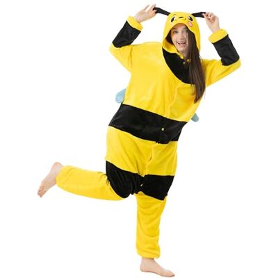 Katara 1744 slaappak voor volwassenen, nachtkleding, pyjama, Kigurumi, kostuum, maat XL, 175 185 cm Bij Katara 1744 slaappak voor volwassenen, nachtkleding, pyjama, Kigurumi, kostuum, maat XL, 175 185 cm Bij