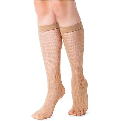 NOQ Hoge sokken voor dames, visnet, zonder druk, zwart en beige, mesh met comfortabele top, dameslingerie, eenheidsmaat Ramona, Beige, Eén maat Eén maat NOQ Hoge sokken voor dames, visnet, zonder druk, zwart en beige, mesh met comfortabele top, dameslingerie, eenheidsmaat Ramona, Beige, Eén maat Eén maat