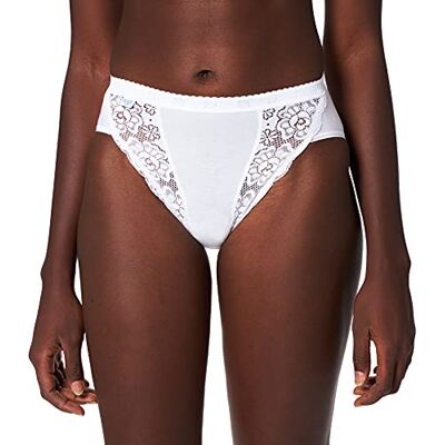 Sloggi Chic Tai Hikini/Tai Dames, Wit, 42 42 Sloggi Chic Tai Hikini/Tai Dames, Wit, 42 42