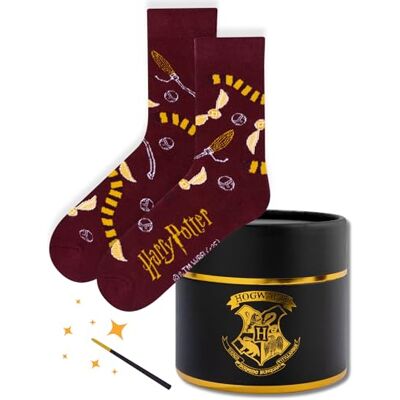 soxo Wizarding World Harry Potter herensokken, fantasie, cadeau-idee, damessokken, grappig katoen, 2 maten, Harry Potter 35-40 soxo Wizarding World Harry Potter herensokken, fantasie, cadeau-idee, damessokken, grappig katoen, 2 maten, Harry Potter 35-40