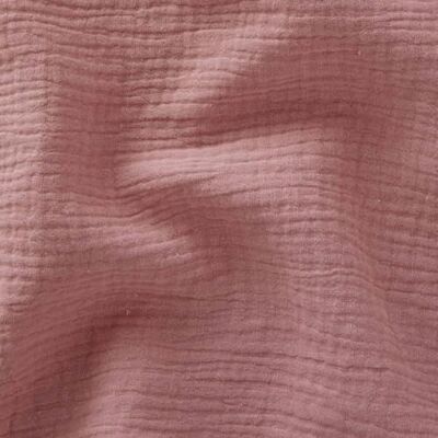 Tissus et Nappes Westeel Dubbel katoenen gaas, eenkleurig, per meter, 24 kleuren, chiffon, hydrofiele stof, voor lichte en zachte kleding en huishoudtextiel (roze thee) Tissus et Nappes Westeel Dubbel katoenen gaas, eenkleurig, per meter, 24 kleuren, chiffon, hydrofiele stof, voor lichte en zachte kleding en huishoudtextiel (roze thee)