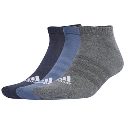 Adidas Cushioned Low-Cut Sokken, 3 paar, uniseks, kinderen Adidas Cushioned Low-Cut Sokken, 3 paar, uniseks, kinderen