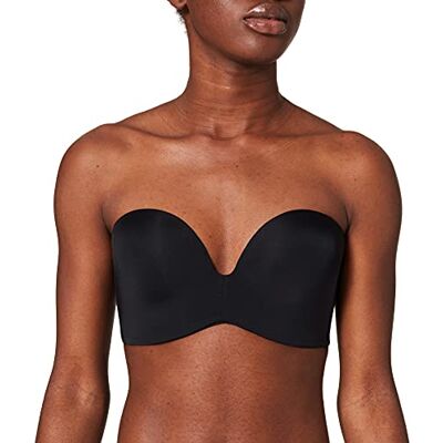 Wonderbra Ultimate Strapless damesbeha (1 stuk), Zwart 1001 36 Wonderbra Ultimate Strapless damesbeha (1 stuk), Zwart 1001 36