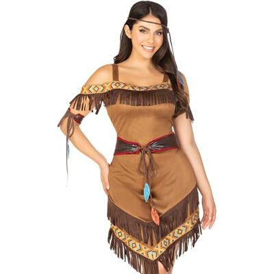 Leg Avenue 85398 Native Princess Dameskostuum, Maat: S/M (Eur 36-38), Bruin Leg Avenue 85398 Native Princess Dameskostuum, Maat: S/M (Eur 36-38), Bruin