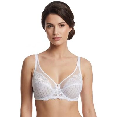 Selene Damesbeha met baleinen, wit, 110C 110C Selene Damesbeha met baleinen, wit, 110C 110C