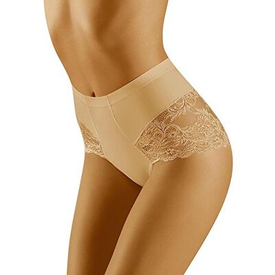 Wolbar Klassieke elegante slip WB184 Made in EU, beige, XL XL Wolbar Klassieke elegante slip WB184 Made in EU, beige, XL XL
