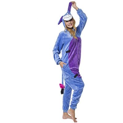 Katara 1744 slaappak voor volwassenen, nachtkleding, pyjama, Kigurumi, kostuum, maat L, 165 175 cm Katara 1744 slaappak voor volwassenen, nachtkleding, pyjama, Kigurumi, kostuum, maat L, 165 175 cm