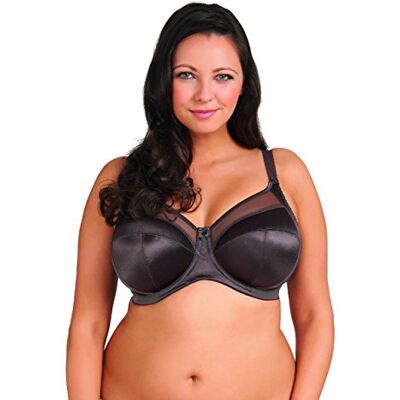Goddess Keira Beugelbeha voor dames, grote maten, Bruin 120I Goddess Keira Beugelbeha voor dames, grote maten, Bruin 120I