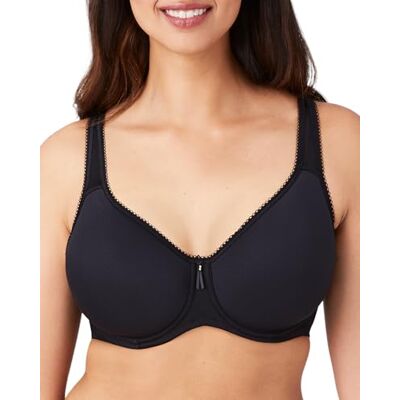 Wacoal Basic Beauty Contour beha T-shirt damesbeha, zwart., 95I 95I Wacoal Basic Beauty Contour beha T-shirt damesbeha, zwart., 95I 95I