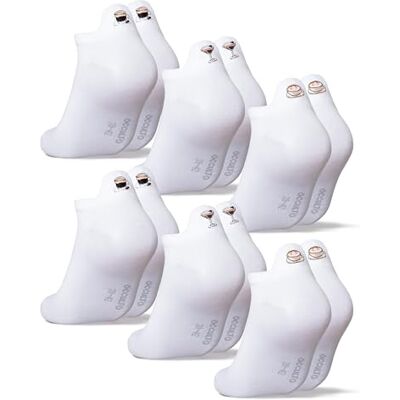 Occulto Sokken met motief voor dames en heren, 3-6 stuks (model: Luca), 6 koffie 43-46 Occulto Sokken met motief voor dames en heren, 3-6 stuks (model: Luca), 6 koffie 43-46