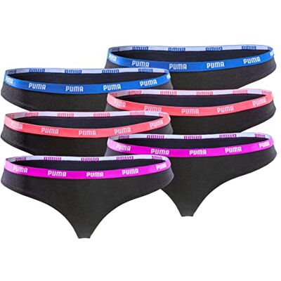 Puma Dames slip Hipster Mini Shorts String Black Statement Edition Puma Dames slip Hipster Mini Shorts String Black Statement Edition