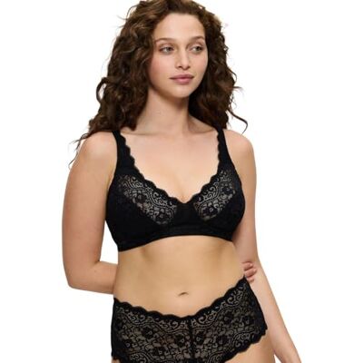 Triumph Amourette damesbeha, zwart., 100B 100B Triumph Amourette damesbeha, zwart., 100B 100B
