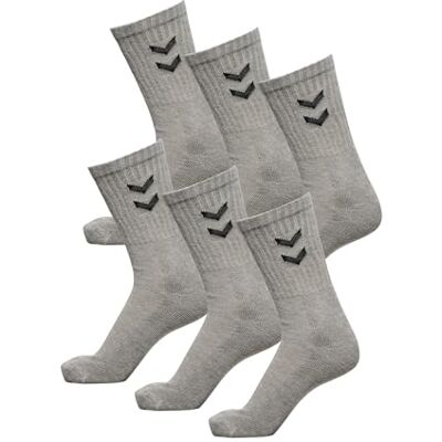Hummel Set van 6 paar uniseks sportsokken 41-45 Hummel Set van 6 paar uniseks sportsokken 41-45