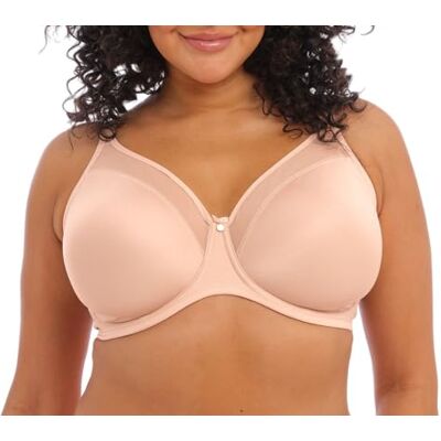 Elomi damesbeha in grote maten, gladde onderdraad, gebogen beha, T-shirt voor dames, Sahara, 100H 100H Elomi damesbeha in grote maten, gladde onderdraad, gebogen beha, T-shirt voor dames, Sahara, 100H 100H