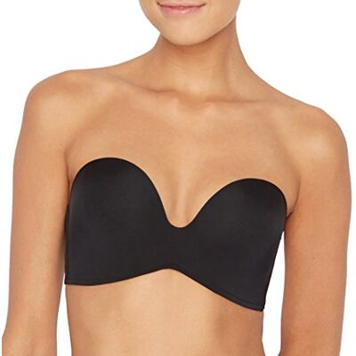 Wonderbra Ultimate Strapless damesbeha (set van 1), zwart (Black 1001), 85B 85B Wonderbra Ultimate Strapless damesbeha (set van 1), zwart (Black 1001), 85B 85B