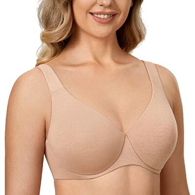 DELIMIRA Onzichtbare minimizer-beha, Havermout heide 110C DELIMIRA Onzichtbare minimizer-beha, Havermout heide 110C