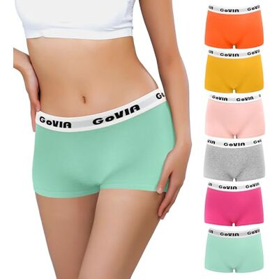 Libella Set van 6 boxershorts van zacht katoen voor dames, Veelkleurig, S S Libella Set van 6 boxershorts van zacht katoen voor dames, Veelkleurig, S S