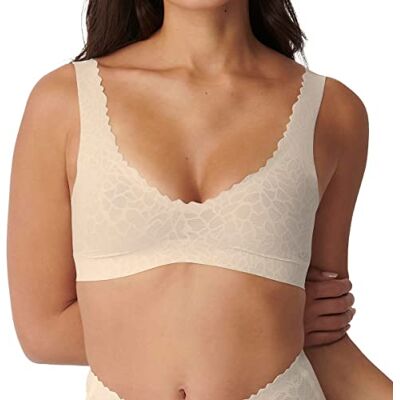 Sloggi Zero Feel Lace Bralette 2.0 Damesbeha, Angora, XS XS Sloggi Zero Feel Lace Bralette 2.0 Damesbeha, Angora, XS XS
