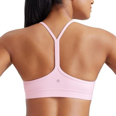 CRZ YOGA lage impact gewatteerde sportbeha voor dames, Y racer rug, spaghettibandjes, yoga, beha, tops, XL XL CRZ YOGA lage impact gewatteerde sportbeha voor dames, Y racer rug, spaghettibandjes, yoga, beha, tops, XL XL