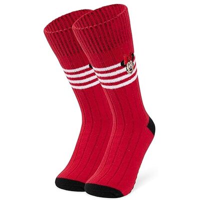 Disney Antislipsokken voor dames, pantoffelsokken voor dames, fantasie, Stitch, Minnie Iejoor, één maat, Rood Minnie 35/41 EU Disney Antislipsokken voor dames, pantoffelsokken voor dames, fantasie, Stitch, Minnie Iejoor, één maat, Rood Minnie 35/41 EU