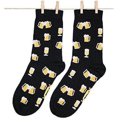 Roits Fantasiesokken voor heren en dames, originele grappige sokken met veelkleurig patroon, kwaliteit 36-40 Roits Fantasiesokken voor heren en dames, originele grappige sokken met veelkleurig patroon, kwaliteit 36-40