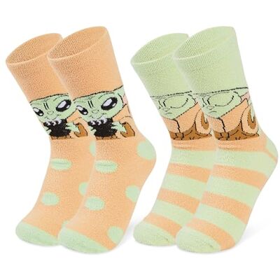 Disney Damessokken, 2 paar, antislip, Stitch Mickey Minnie Baby Yoda 35/41 EU Disney Damessokken, 2 paar, antislip, Stitch Mickey Minnie Baby Yoda 35/41 EU