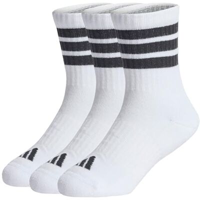 Adidas 3stripes Cushioned Sportswear Crew Socks 3 paar sokken, uniseks, kinderen Adidas 3stripes Cushioned Sportswear Crew Socks 3 paar sokken, uniseks, kinderen