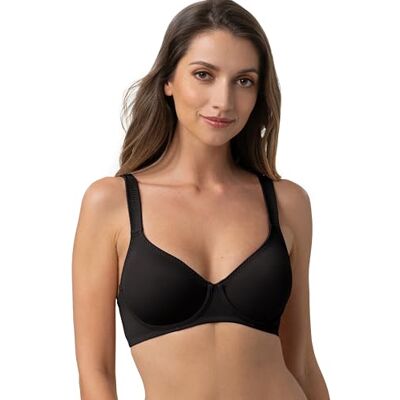 DORINA Lindsay/Eco Beha met volledige dekking voor dames, zwart., 85E 85E DORINA Lindsay/Eco Beha met volledige dekking voor dames, zwart., 85E 85E