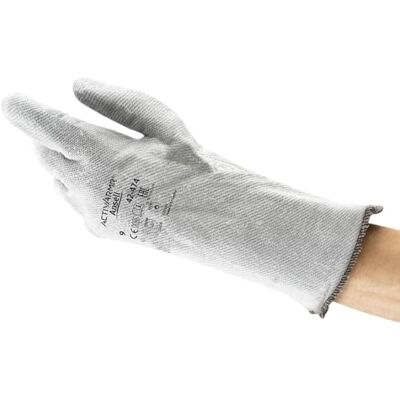 Ansell ActivArmr 42-445 Gants résistants à la chaleur Usage industriel, mécanique et chimique Gris Ansell ActivArmr 42-445 Gants résistants à la chaleur Usage industriel, mécanique et chimique Gris
