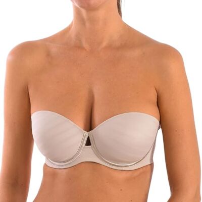 Selene Livia strapless damesbeha, Aarde., 105C 105C Selene Livia strapless damesbeha, Aarde., 105C 105C