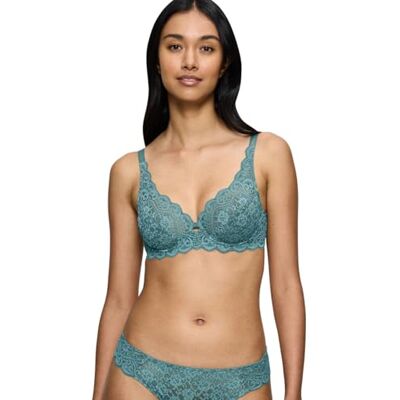 Triumph Amourette damesbeha, Rustig turkoois, 85B 85B Triumph Amourette damesbeha, Rustig turkoois, 85B 85B