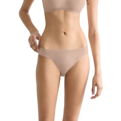 Sloggi Women's GO Daily Cotton Set van 3 mini-slips van katoen voor dames, beige, maat S, nieuw beige, S S Sloggi Women's GO Daily Cotton Set van 3 mini-slips van katoen voor dames, beige, maat S, nieuw beige, S S