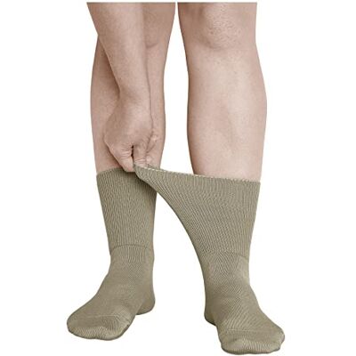 vitsocks Extra brede damessokken zonder compressie, diabetici (3 paar) zonder elastiek, knelt niet gezwollen voeten 39-42 vitsocks Extra brede damessokken zonder compressie, diabetici (3 paar) zonder elastiek, knelt niet gezwollen voeten 39-42