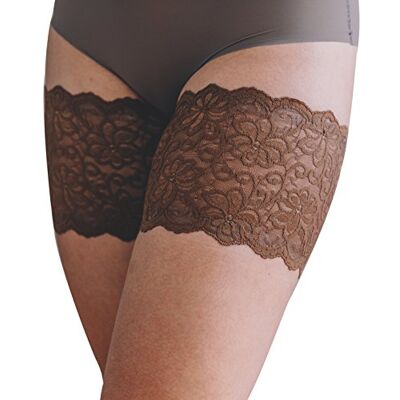 Bandelettes . Origineel. Elastische dijbanden tegen schuren voor hem en haar voorkomt wrijving van de dijen, Brown Dolce, M M Bandelettes . Origineel. Elastische dijbanden tegen schuren voor hem en haar voorkomt wrijving van de dijen, Brown Dolce, M M