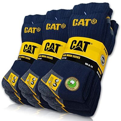 CAT ® Real Work Socks Werksokken, 9 paar, voor dames en heren, maat 35-50 39-42 CAT ® Real Work Socks Werksokken, 9 paar, voor dames en heren, maat 35-50 39-42