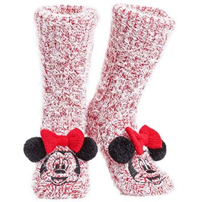 Disney Stitch Mickey Minnie Antislipsokken voor dames, fantasiesokken, cadeau voor dames en meisjes, jongeren one size Disney Stitch Mickey Minnie Antislipsokken voor dames, fantasiesokken, cadeau voor dames en meisjes, jongeren one size