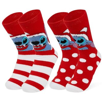 Disney Damessokken, 2 paar, antislip, Stitch Mickey Minnie Baby Yoda 35/41 EU Disney Damessokken, 2 paar, antislip, Stitch Mickey Minnie Baby Yoda 35/41 EU