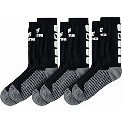 Erima Classic 5-c Set van 3 paar uniseks sokken (1 stuk) Erima Classic 5-c Set van 3 paar uniseks sokken (1 stuk)