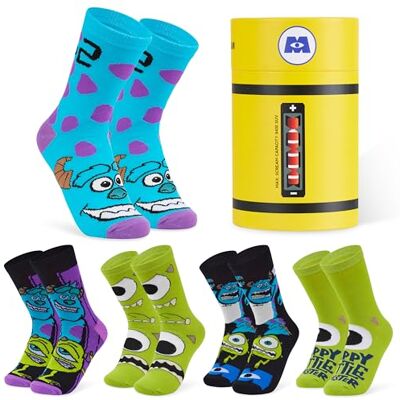 Disney Damessokken, fantasie, 5 paar damessokken, 35-41, origineel cadeau-idee, humor, volwassenen of tieners, meisjes Eén maat Disney Damessokken, fantasie, 5 paar damessokken, 35-41, origineel cadeau-idee, humor, volwassenen of tieners, meisjes Eén maat