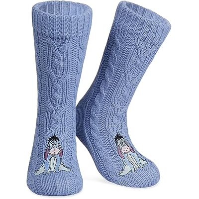 Disney Stitch Mickey Minnie Antislipsokken voor dames, fantasiesokken, cadeau voor dames en meisjes, jongeren Eén maat Disney Stitch Mickey Minnie Antislipsokken voor dames, fantasiesokken, cadeau voor dames en meisjes, jongeren Eén maat