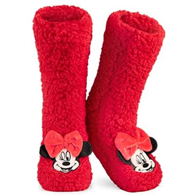 Disney Damessokken, antislip, Stitch, Minnie, Baby Yoda, Iejoor Taille unique Disney Damessokken, antislip, Stitch, Minnie, Baby Yoda, Iejoor Taille unique