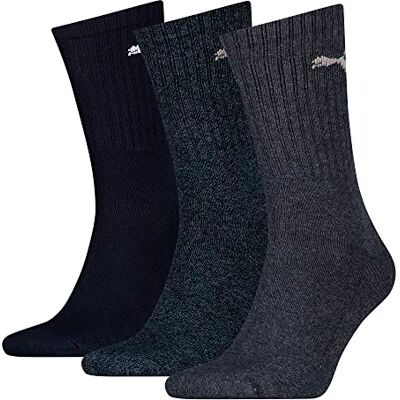 Puma Set van 3 paar uniseks sportsokken, 321, new marine, 2.5 5 35-38 Puma Set van 3 paar uniseks sportsokken, 321, new marine, 2.5 5 35-38