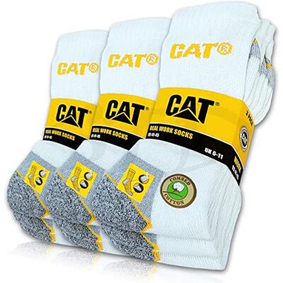 CAT ® Real Work Socks Werksokken, 9 paar, voor dames en heren, maat 35-50 39-42 CAT ® Real Work Socks Werksokken, 9 paar, voor dames en heren, maat 35-50 39-42