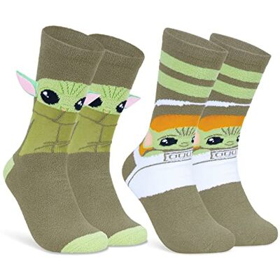 Disney Damessokken, 2 paar, antislip, Stitch Mickey Minnie Baby Yoda 35/41 EU Disney Damessokken, 2 paar, antislip, Stitch Mickey Minnie Baby Yoda 35/41 EU