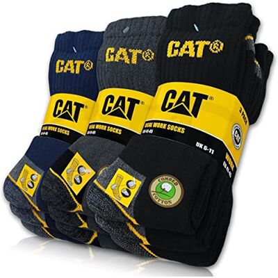 CAT ® Real Work Socks Werksokken, 9 paar, voor dames en heren, maat 35-50 39-42 CAT ® Real Work Socks Werksokken, 9 paar, voor dames en heren, maat 35-50 39-42