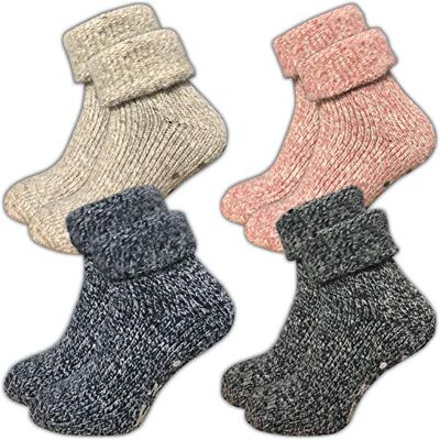 GAWILO Antislipsokken voor dames (1 paar) antislip pantoffelsokken zachte, behaaglijke en warme sokken met noppen, Kleurrijk (4 paar) 39/42 EU GAWILO Antislipsokken voor dames (1 paar) antislip pantoffelsokken zachte, behaaglijke en warme sokken met noppen, Kleurrijk (4 paar) 39/42 EU