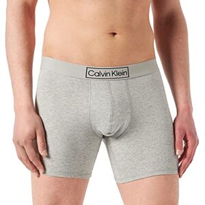 Calvin Klein Boxer Brief Boxershorts Ajust (3 stuks) voor heren, Grijze Heather L