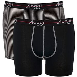 Sloggi Start Short C2p Box Herenondergoed (2 stuks), Rood Dark Combination 8 Sloggi Start Short C2p Box Herenondergoed (2 stuks), Rood Dark Combination 8