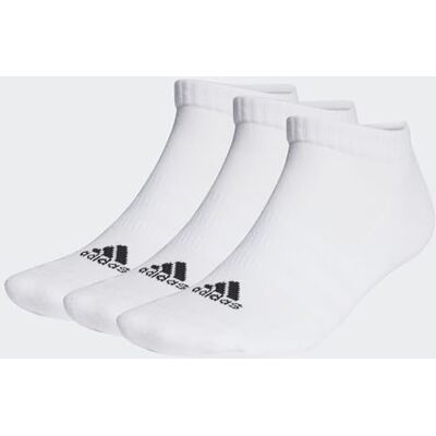 Adidas Mixte Cushioned Low-Cut Socks 3 Pairs, White/Black, 10.5-12.5 Adidas Mixte Cushioned Low-Cut Socks 3 Pairs, White/Black, 10.5-12.5