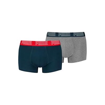 Puma Heren Everyday Trunks 2p Herenondergoed, Meerkleurig L Puma Heren Everyday Trunks 2p Herenondergoed, Meerkleurig L